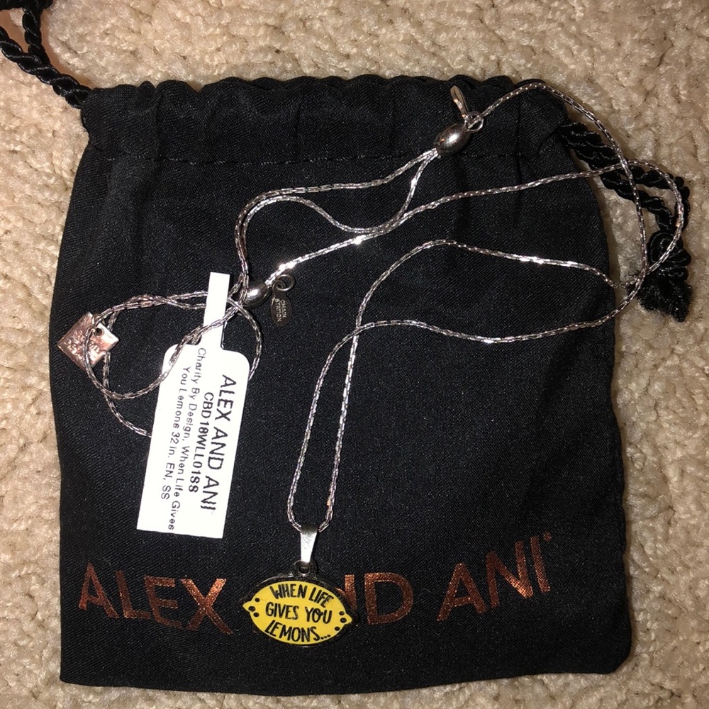 Alex & Ani When Life Gives You Lemons Necklace